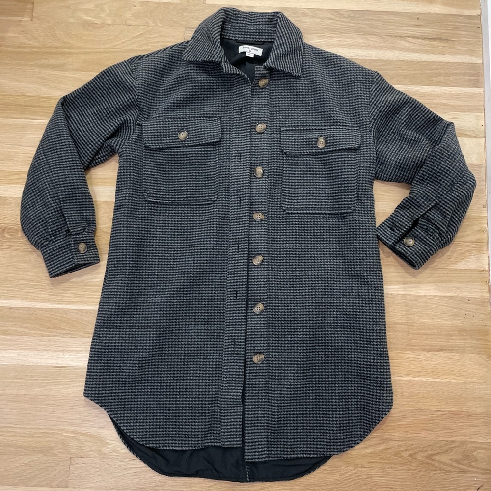 Rachel Comey x Target Charcoal Plaid Shacket